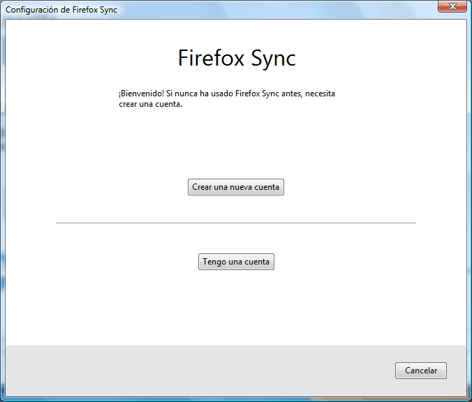 Sincronizar varios dispositivos en Firefox